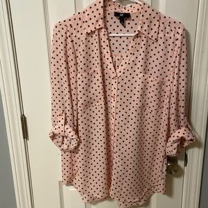 iZ Byer Light/sheer blouse (XL)